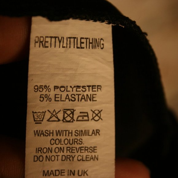 PrettyLittleThing Asymmetrical Faux Leather Tank - Picture 4 of 5